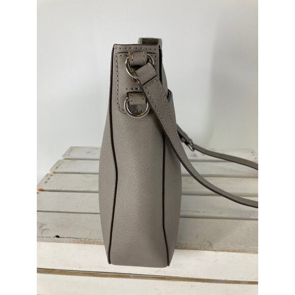 MICHAEL KORS, MEDIUM SIZE GRAY LEATHER CROSSOBODY BAG (ASIS) - Picture 6 of 16